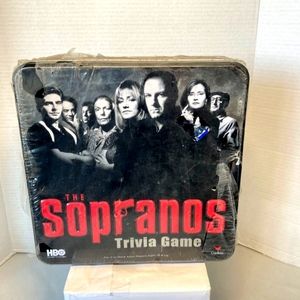 Cardinal HBO The Sopranos Trivia Game In Collectible Tin TV Series - Sealed